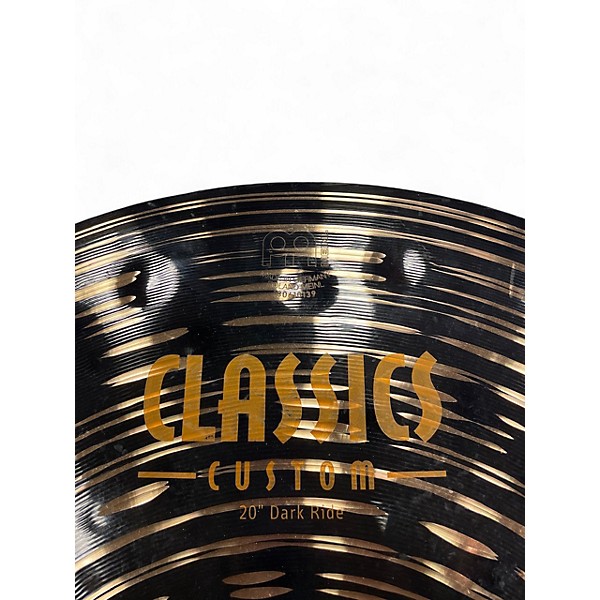Used MEINL 20in Classics Custom Dark Ride Cymbal