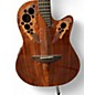 Used Ovation CE44P Celebrity Dark Tiger Eye Acoustic Electric Guitar