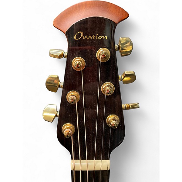 Used Ovation CE44P Celebrity Dark Tiger Eye Acoustic Electric Guitar