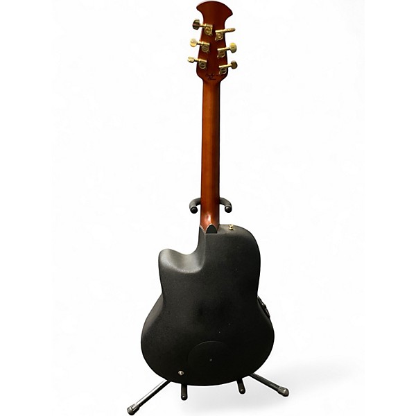 Used Ovation CE44P Celebrity Dark Tiger Eye Acoustic Electric Guitar