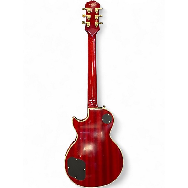 Used Epiphone Les Paul Custom Cherry Sunburst Solid Body Electric Guitar