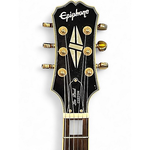 Used Epiphone Les Paul Custom Cherry Sunburst Solid Body Electric Guitar