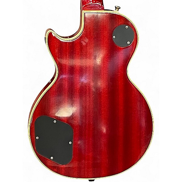 Used Epiphone Les Paul Custom Cherry Sunburst Solid Body Electric Guitar