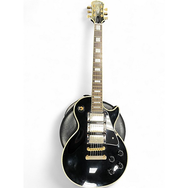 Used Epiphone Les Paul Black Beauty 3 Ebony Solid Body Electric Guitar