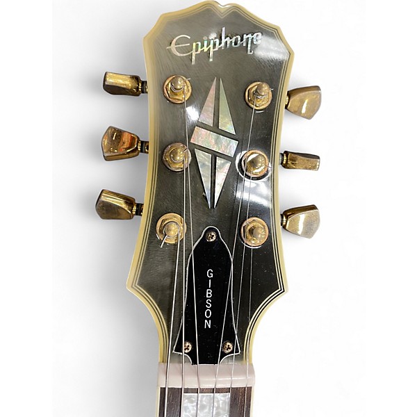 Used Epiphone Les Paul Black Beauty 3 Ebony Solid Body Electric Guitar