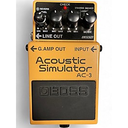 Used BOSS AC3 Acoustic Simulator Effect Pedal
