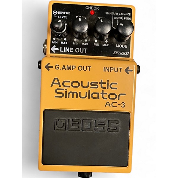 Used BOSS AC3 Acoustic Simulator Effect Pedal