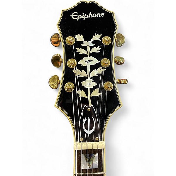 Used Epiphone Sheraton II Pro Wine Red Hollow Body Electric Guitar