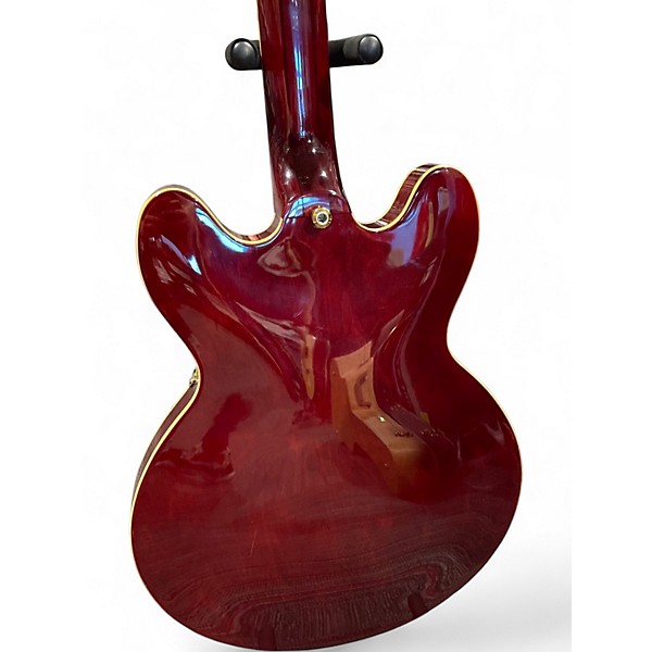 Used Epiphone Sheraton II Pro Wine Red Hollow Body Electric Guitar