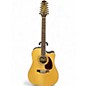 Used Takamine EF400SC Natural 12 String Acoustic Electric Guitar thumbnail