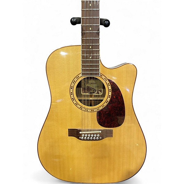 Used Takamine EF400SC Natural 12 String Acoustic Electric Guitar