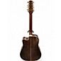 Used Takamine EF400SC Natural 12 String Acoustic Electric Guitar