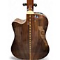 Used Takamine EF400SC Natural 12 String Acoustic Electric Guitar