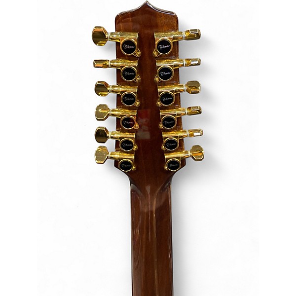 Used Takamine EF400SC Natural 12 String Acoustic Electric Guitar