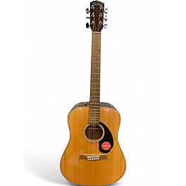 Used Fender CD60S Natural Acoustic Guitar