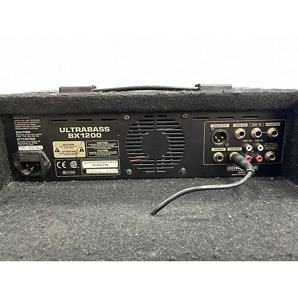 Used Behringer Ultrabass BX1200  120W 1x12 Bass Combo Amp