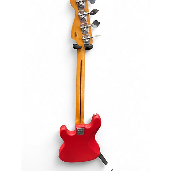 Used Squier PRECISION 40TH RED SATIN Electric Bass Guitar