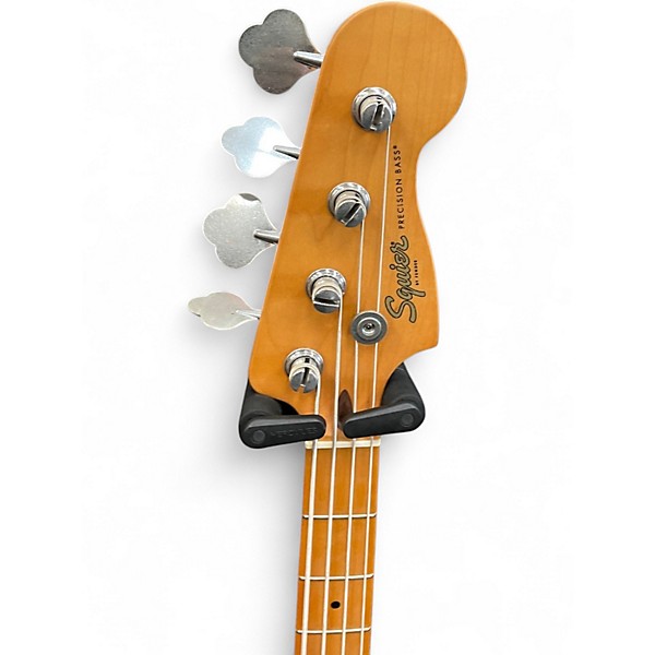 Used Squier PRECISION 40TH RED SATIN Electric Bass Guitar