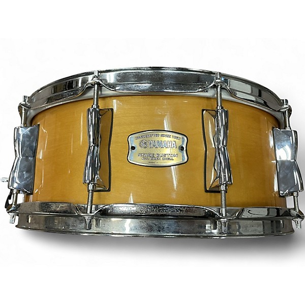 Birch Snare Drum 6.5x14 Natural LQ Used Pearl Masterworks Birch Snare - Sweetwater\u0027s Gear Exchange
