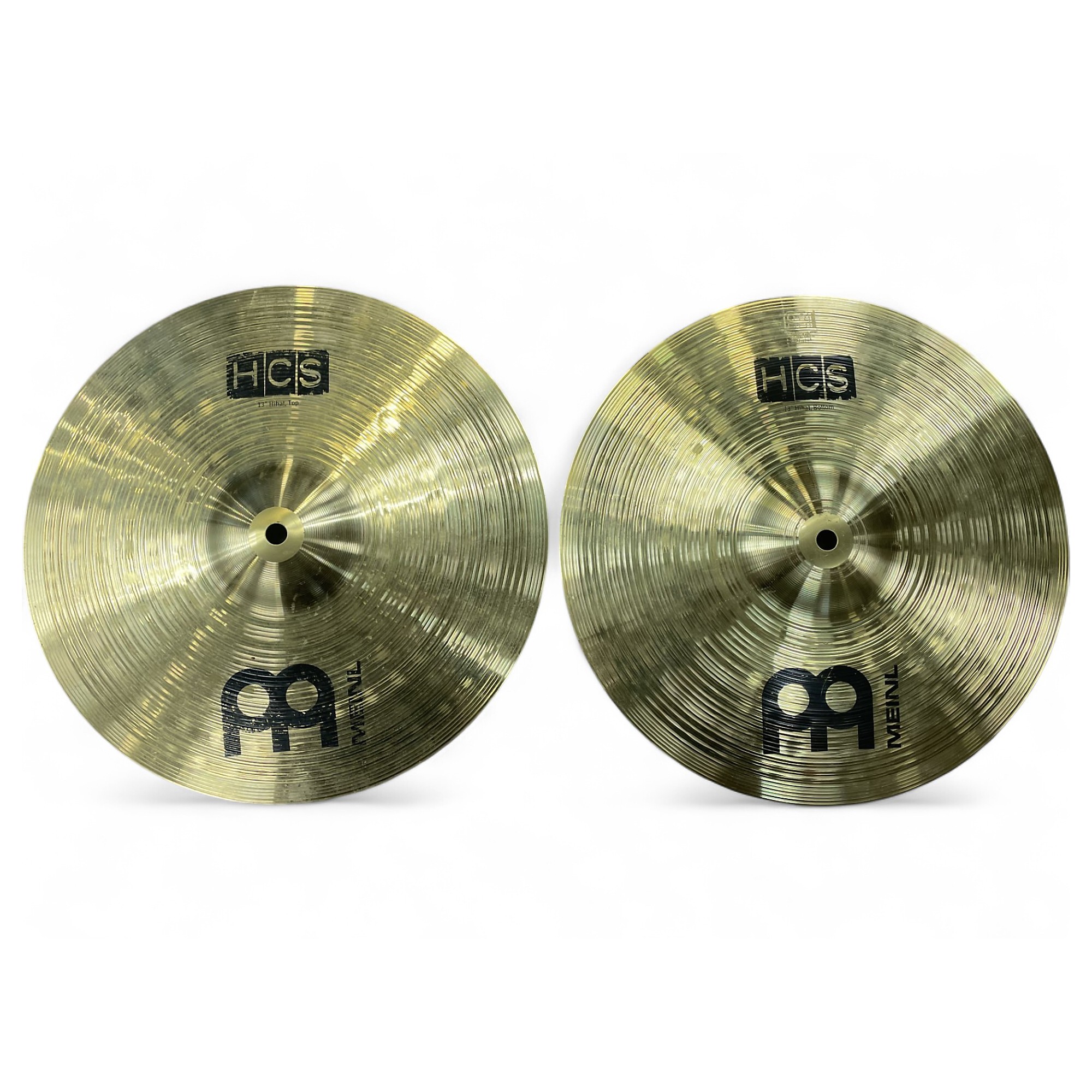 Used MEINL 13in HCS Hi Hat Pair Cymbal 31 | Guitar Center