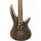 Used Ibanez SR5005E black aurora burst Electric Bass Guitar