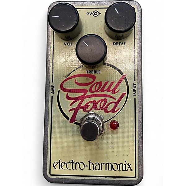 Used Electro-Harmonix Soul Food Overdrive Effect Pedal