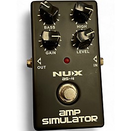 Used NUX AS-4 Amp Simulator Effect Pedal