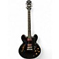 Used Epiphone dot STANDARD Black Hollow Body Electric Guitar thumbnail