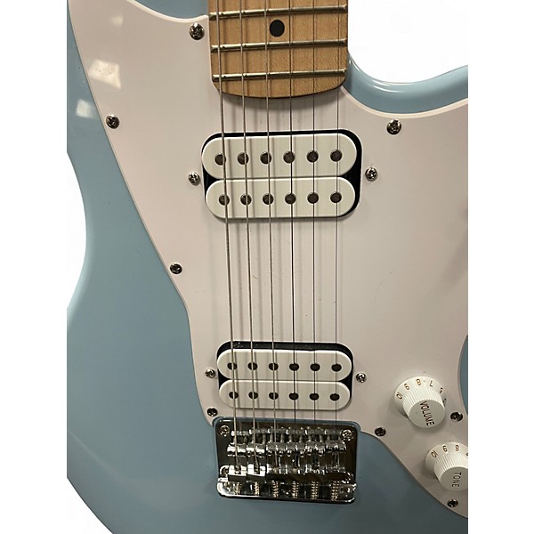 Used Squier MINI JAZZMASTER HH Daphne Blue Electric Guitar