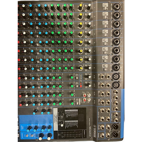 Used Yamaha MG16XU Unpowered Mixer