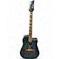 Used Ibanez ALT30FM Sapphire Blue Trans Acoustic Electric Guitar thumbnail