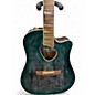 Used Ibanez ALT30FM Sapphire Blue Trans Acoustic Electric Guitar