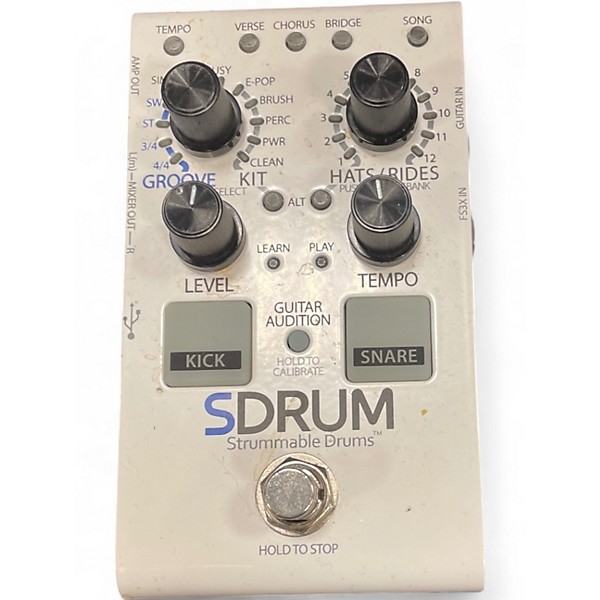 Used DigiTech SDRUM Auto-Drummer Pedal