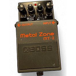 Used BOSS MT2 Metal Zone Distortion Effect Pedal