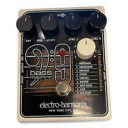 Used Electro-Harmonix BASS9 Bass Machine Bass Effect Pedal