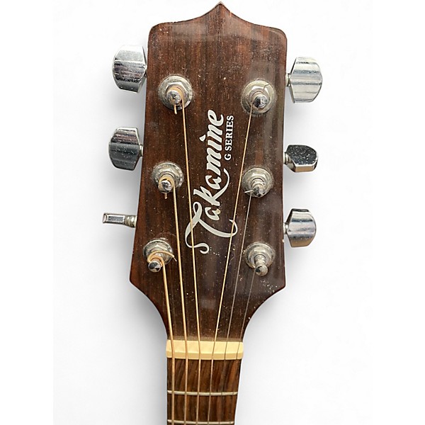 Used Takamine EG260C 2 Tone Sunburst Acoustic Electric Guitar