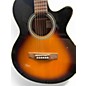 Used Takamine EG260C 2 Tone Sunburst Acoustic Electric Guitar