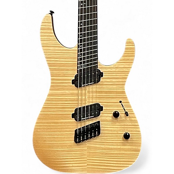 Used ESP M1000MS Multi Scale Natural Solid Body Electric Guitar