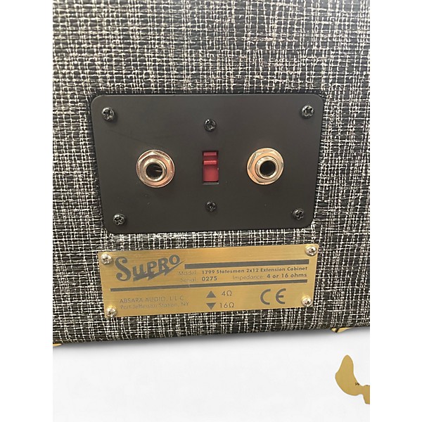 Used Supro 1799 BLACK MAGIC Guitar Cabinet