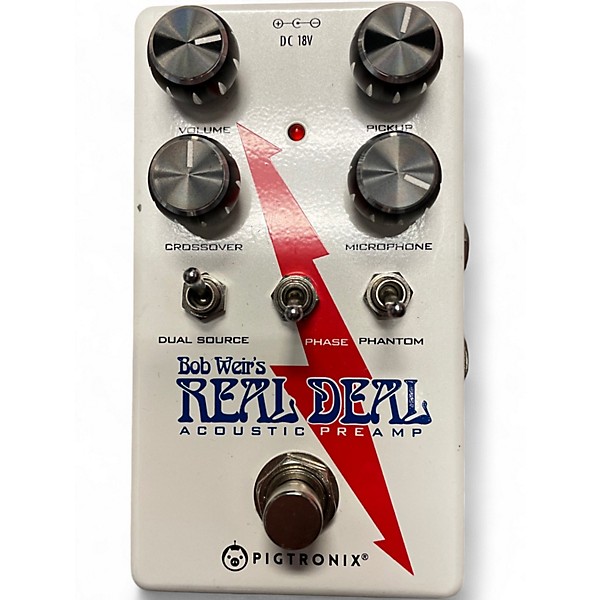Used Pigtronix BOB WEIR'S REAL DEAL ACOUSTIC PREAMP Pedal