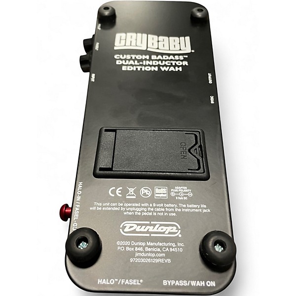 【中古】GCB65 CRY BABY CUSTOM BADASS Amazon.com: JIM DUNLOP Cry Baby Custom Badass Dual-Inductor