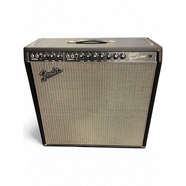 Used Fender 1965 Reissue Super Reverb 45W 4x10 Tube Guitar Combo Amp