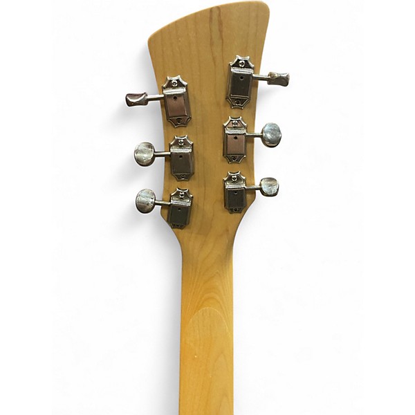 Vintage 1990s Charvel Surfcaster Black Hollow Body Electric Guitar