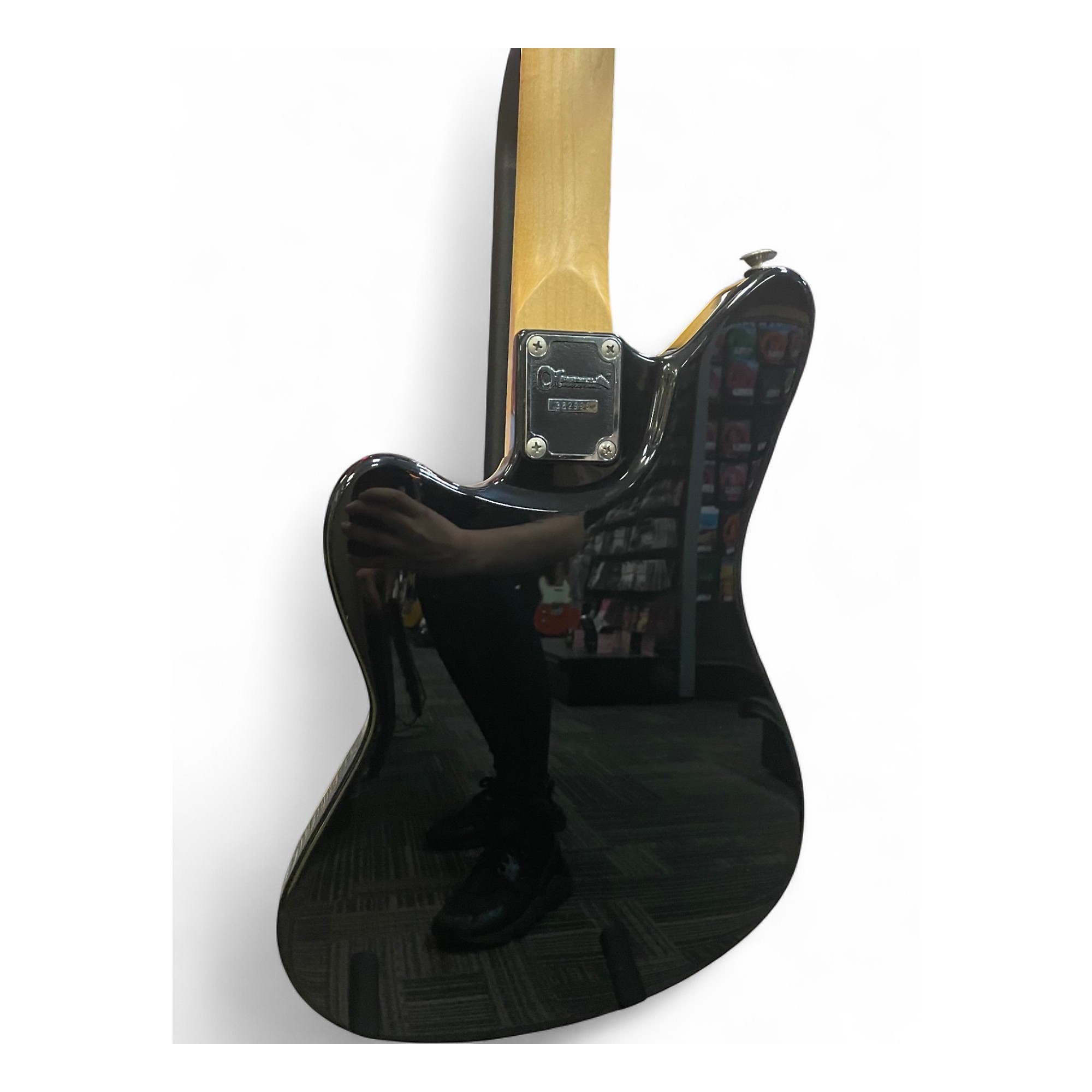 charvel surfcaster semi-hollow 90年代日本製 Vintage 1990s Charvel Surfcaster Black Hollow Body Electric