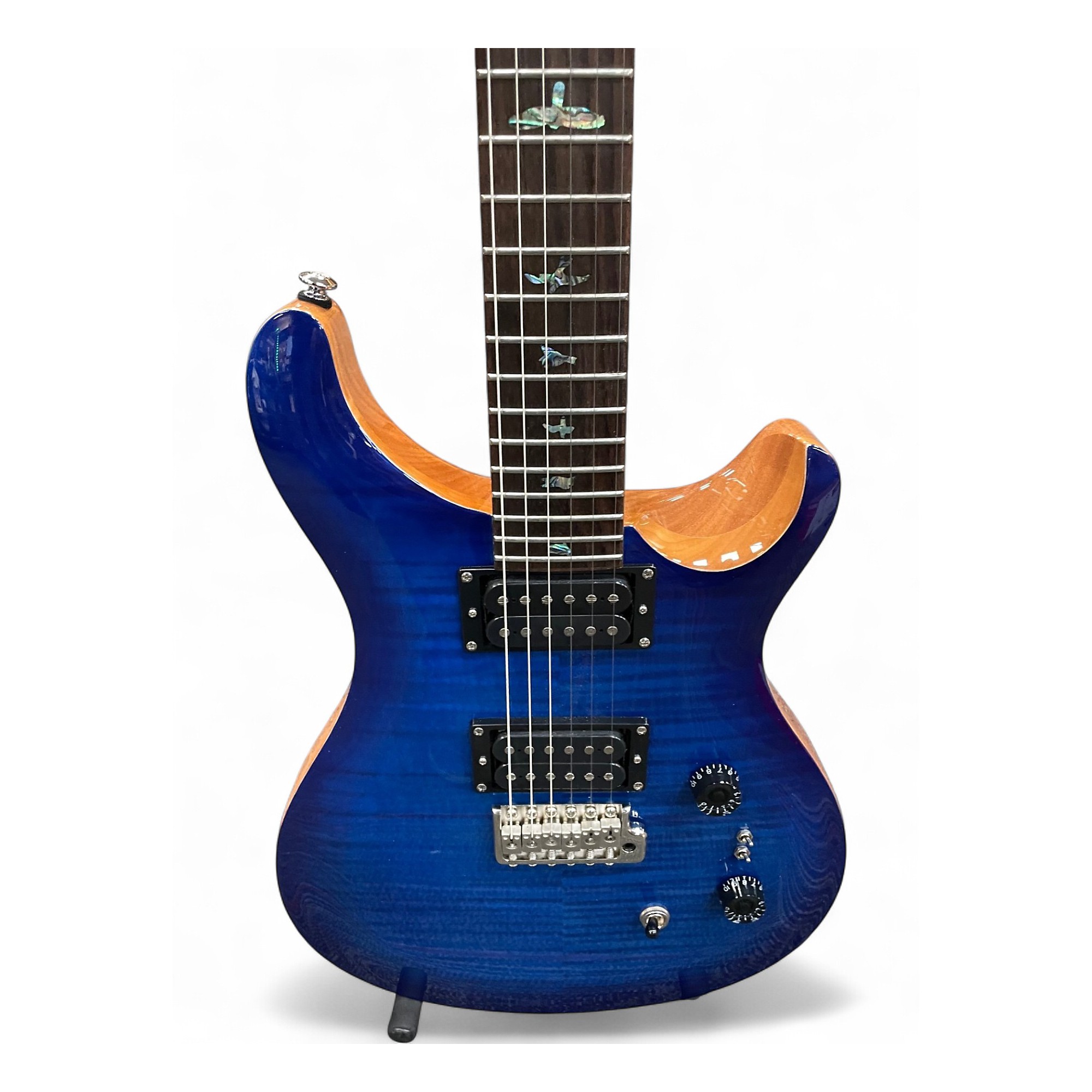 Used PRS SE 35th Anniversary Custom 24 Faded Blue Burst
