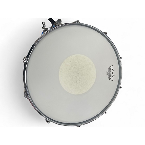 Used Gretsch Drums 14in HAMMERED BLACK STEEL BLACK STEEL Drum