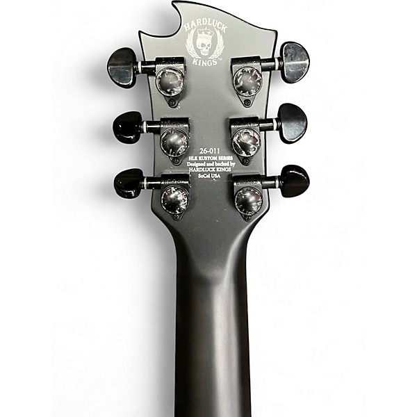 Used Bossman Hardluck Kings Black Solid Body Electric Guitar
