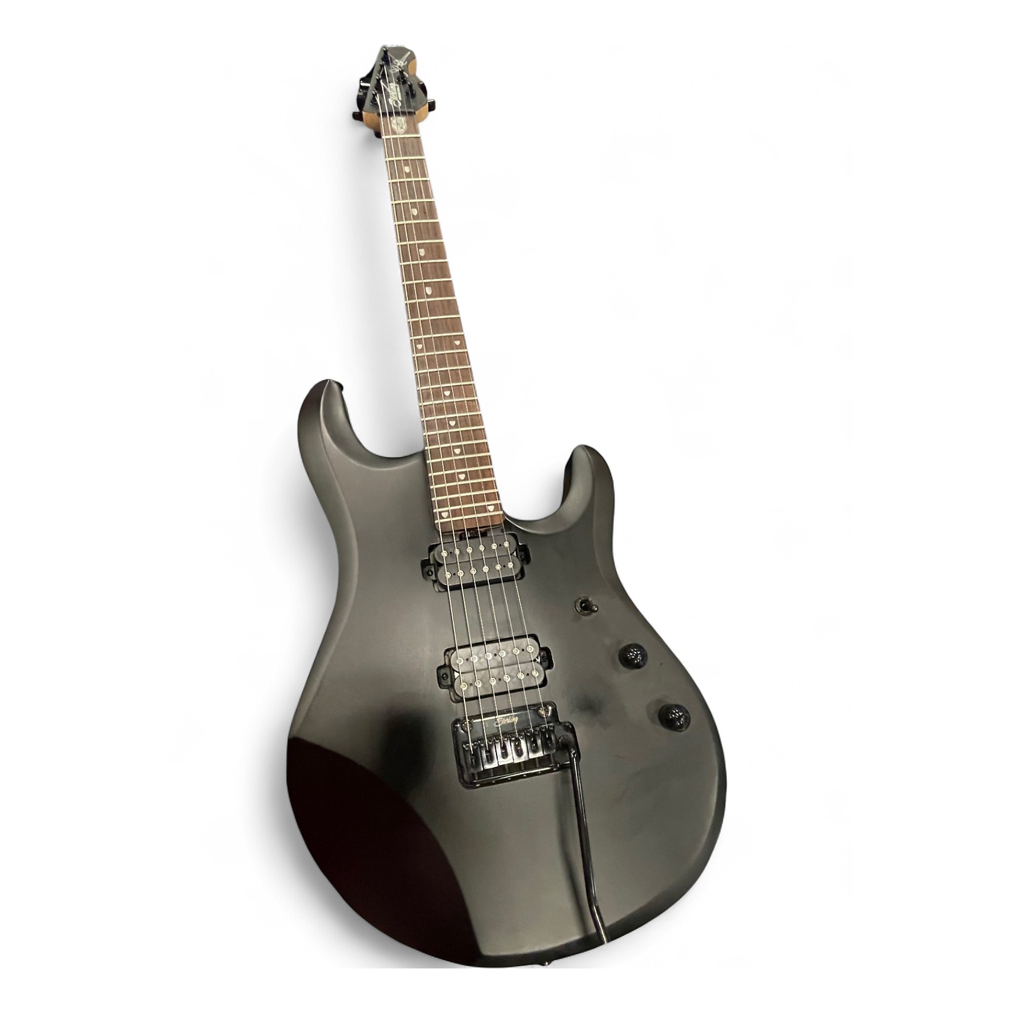 Used Sterling by Music Man JP60 John Petrucci STEALTH BLACK