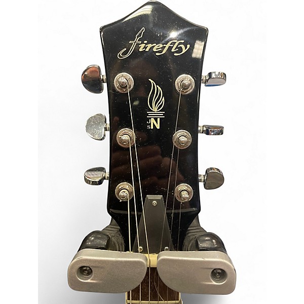 Used Firefly  FF338 Blue Hollow Body Electric Guitar