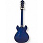Used Firefly  FF338 Blue Hollow Body Electric Guitar